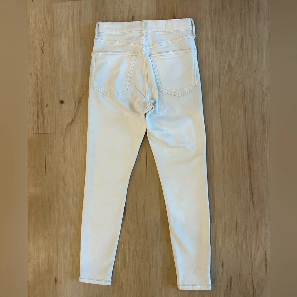Topshop White Jamie Skinny Jeans 28 - Picture 3 of 7